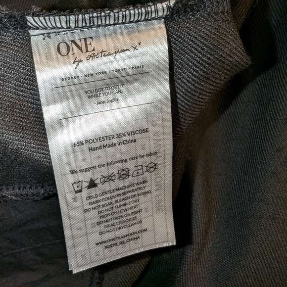 ONE TEASPOON Black Jumpsuit. Double breasted. Drop crotch. Black. XS - Picture 6 of 11